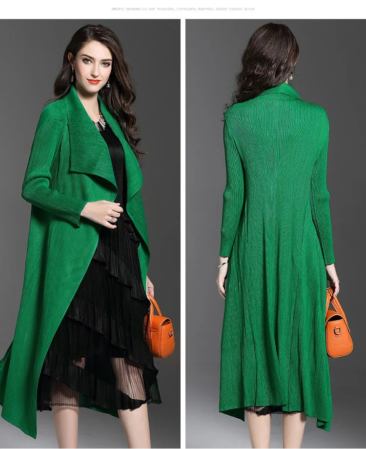 Variant image for Damen-Mantel Monochrom Winter Polyester-6