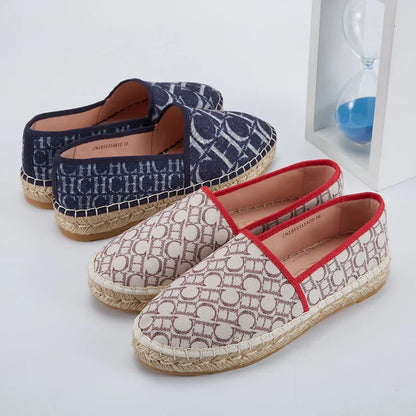 Damen-Espadrilles, Slip-On, runde Zehe, PU, Material-2