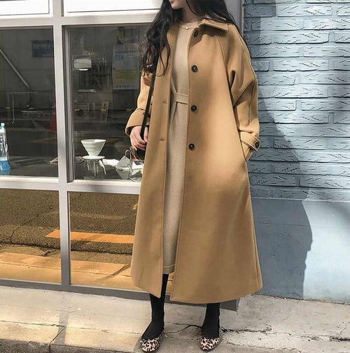 Lange Jacke Damen Wasserabweisend Elegantes Design 1