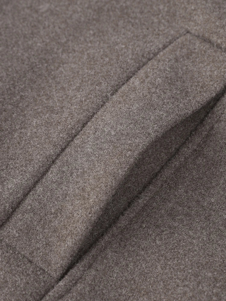 Damen Blazer V-Ausschnitt Einzelne Knöpfe Weich Atmungsaktives Material-6