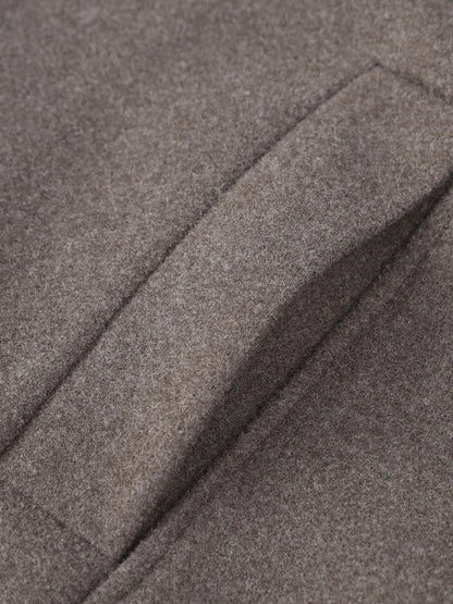 Damen Blazer V-Ausschnitt Einzelne Knöpfe Weich Atmungsaktives Material-6