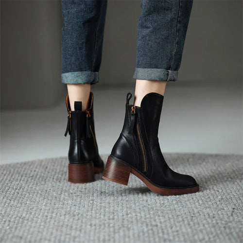 Damen-Fußkettchen, Leder, elegantes Design-1
