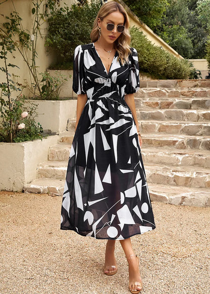 Variant image for Damen-Kleid, elegant, leicht, Material, für Sommerfeste, formell, Anlässe-5