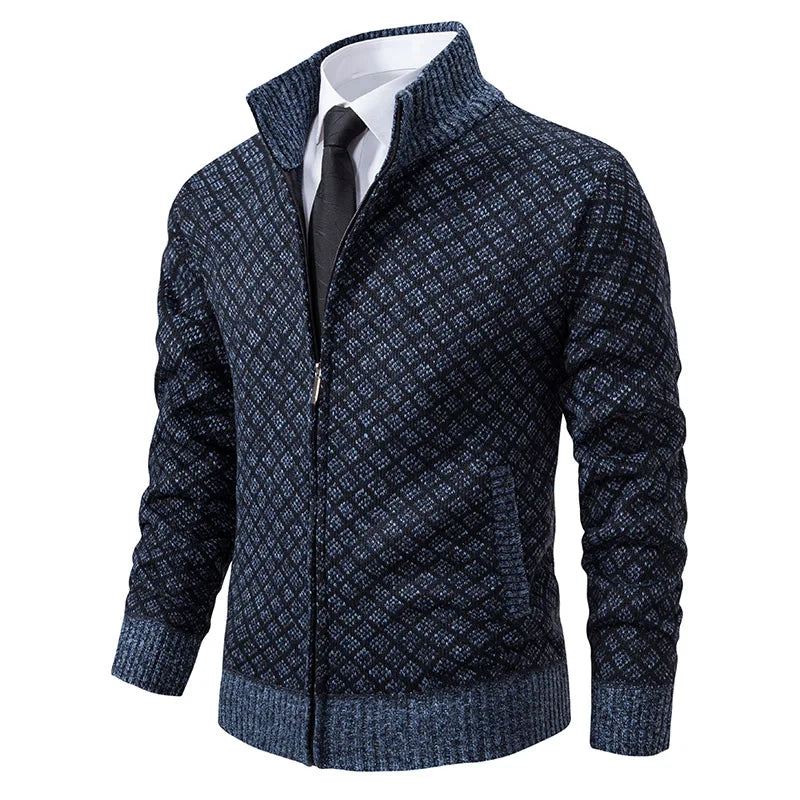 Damen-Cardigan, mit Reißverschluss, fein, gestrickt-4