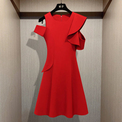 Variant image for Herren-Minikleid, A-Linie, monochromes Polyester-5