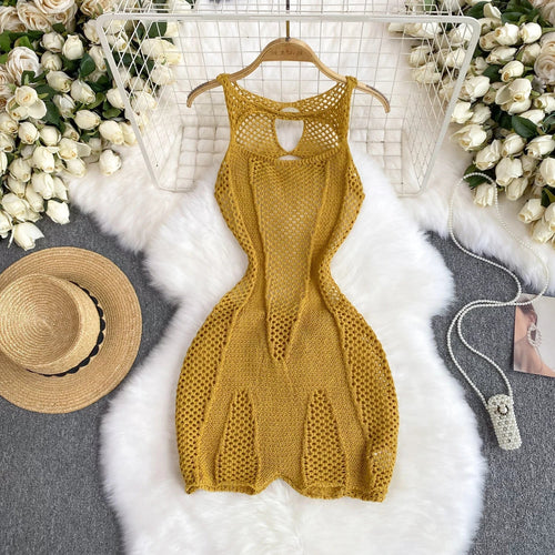 Damen-Jumpsuit mit Cut-outs aus Strickmaterial – elegant und bequem für jeden Anlass, in mehreren Größen S-XL 1