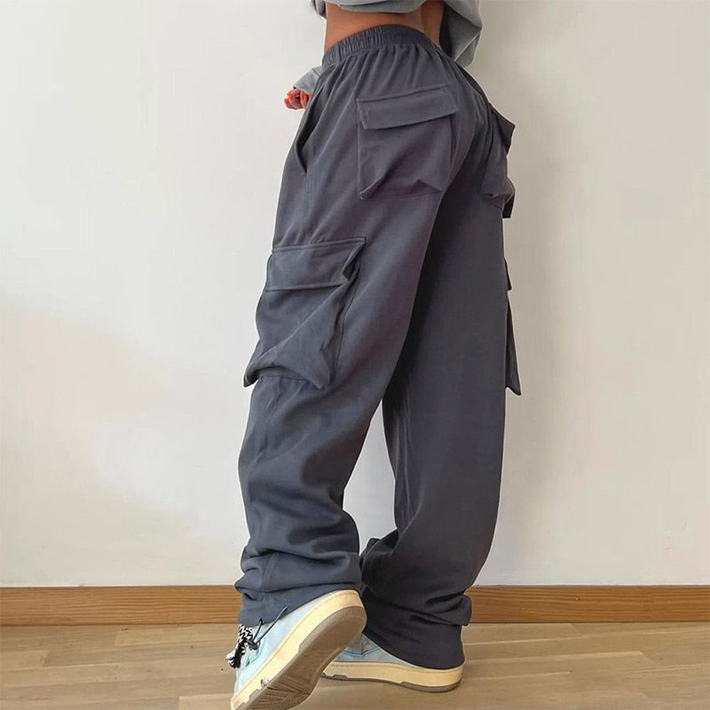 Damen-Cargo-Hose, Slim Fit, Polyester, Elasthan-2