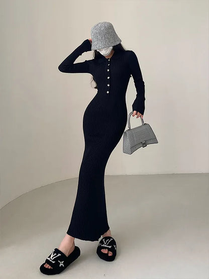Variant image for Damen-Langes Kleid, A-Linie, Polyester, mit Rüschen, Details-1