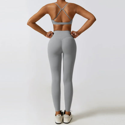 Variant image for Damen-Leggings-Set, Sportliches Nylon, Elasthan-25