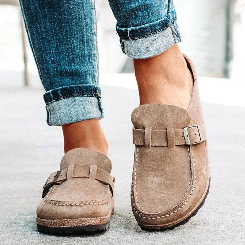 Damen-Loafers, Wildleder, elegant, bequem, Slip-On 2