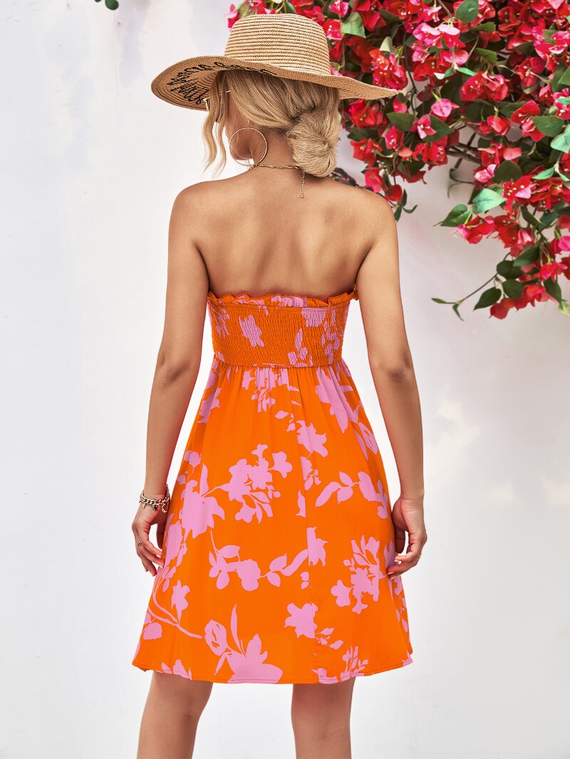Damen-Sommerkleid in Schwarz – Chic, luftiges Design für Mittsommer und Feste 4