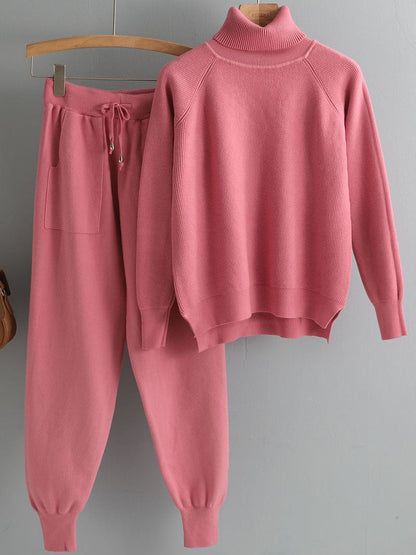 Variantenbild für Damen-Sweathose mit High Waist aus 100% Baumwolle in Slim Fit-4