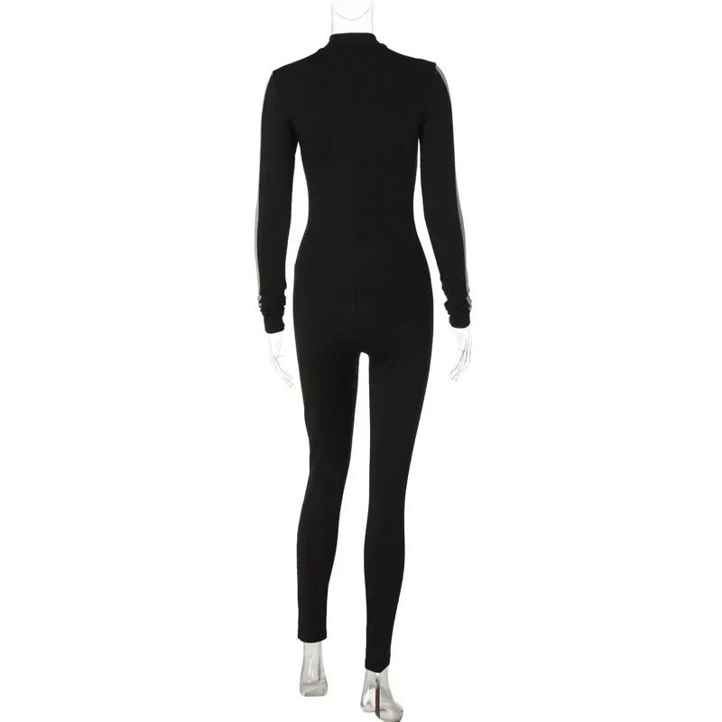 Damen-Bodycon-Kleid sportliches Design Polyester Elasthan-5
