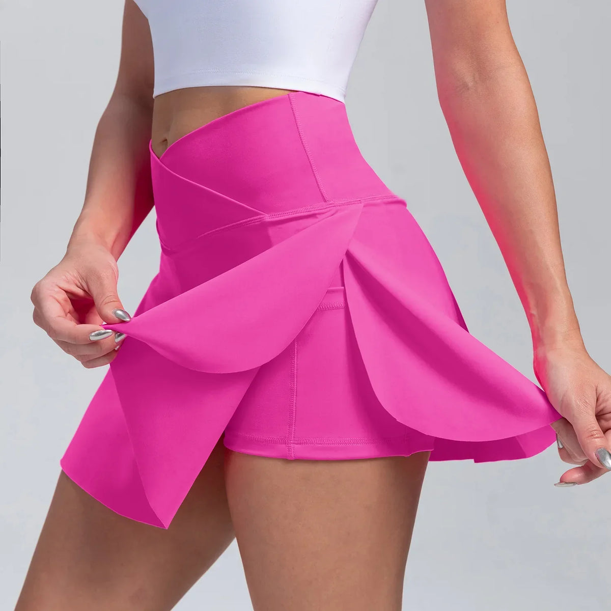 Variant image for Damen Skort Trendig Polyester Elastan-31