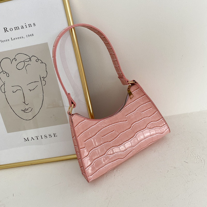 Variant image for Damen-Shoppingtasche, monochrom, Synthetikmaterial, mit Kettendetails-3