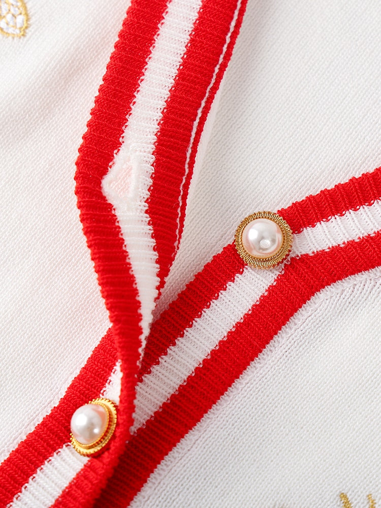 Damen-Cardigan, lässige Viskose, mit Tierdesign-4