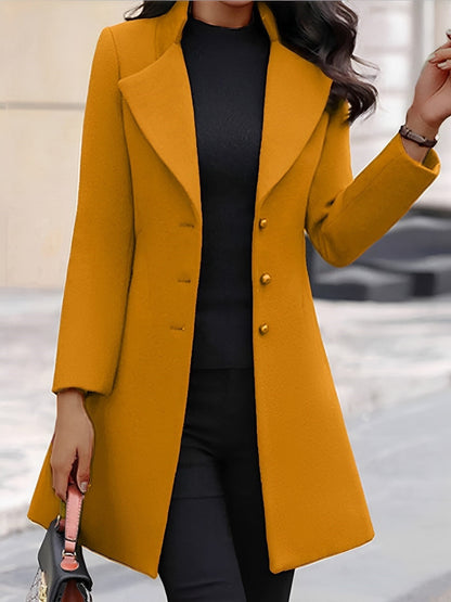 Damen-Blazer, schmale Passform, Polyester-3