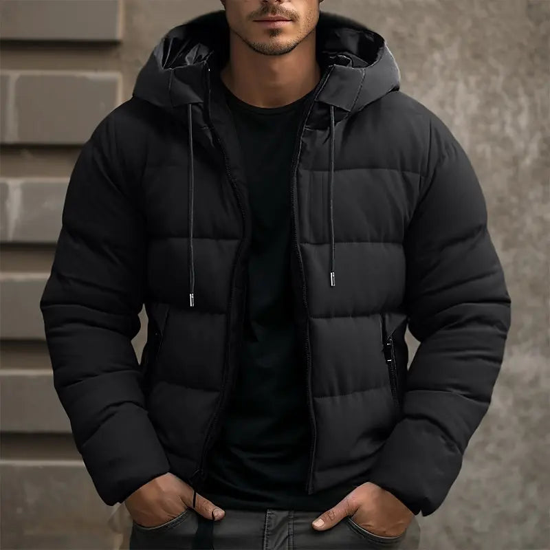 Variant image for Herren-Winterjacke, sportlich Design, wasserabweisendes Material-7
