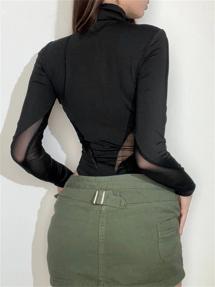 Damen-Body, auffällig, Design, Polyester, elegant, komfortabel, Passform-5