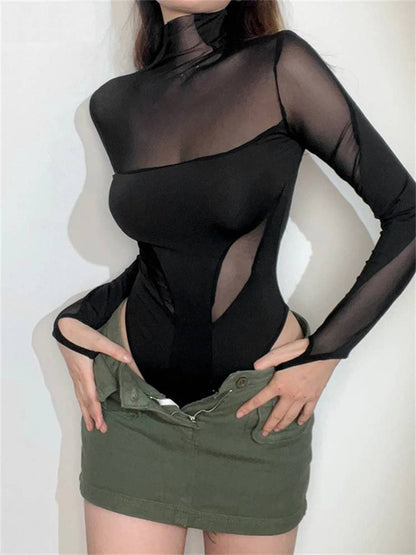 Damen-Body, auffällig, Design, Polyester, elegant, komfortabel, Passform-4