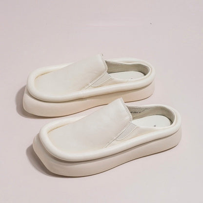 Damen-Mules, zeitloses Design, robustes Material 1