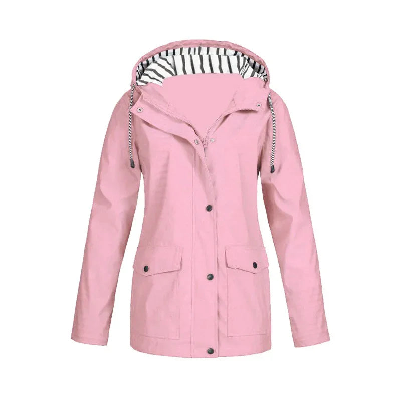 Herren Winddichte Outdoorjacke Leicht Atmungsaktiv-3