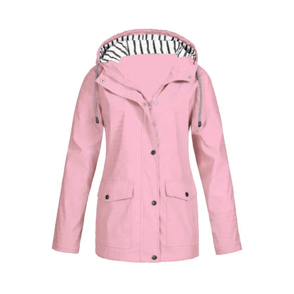 Herren Winddichte Outdoorjacke Leicht Atmungsaktiv-3