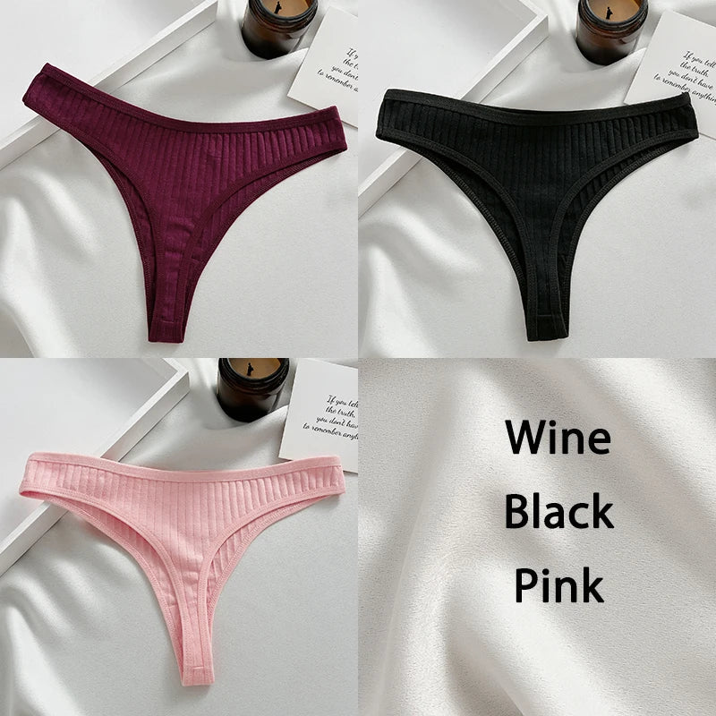 Variant image for Damen-Tanga, Set, monochrome Baumwolle, Spandex-41