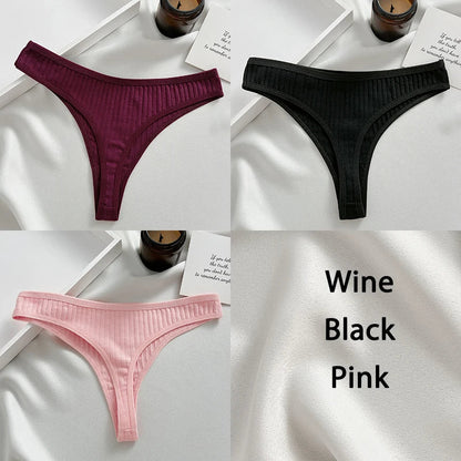 Variant image for Damen-Tanga, Set, monochrome Baumwolle, Spandex-41