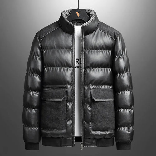 Damen-Lange Pufferjacke, Zeitloses Design, Hochwertiges Polyester-1