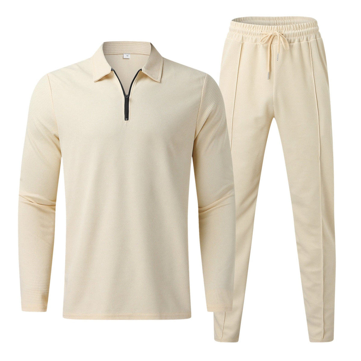 Lässiges Herren-Set, sportliche Viskose, Baumwolle-1