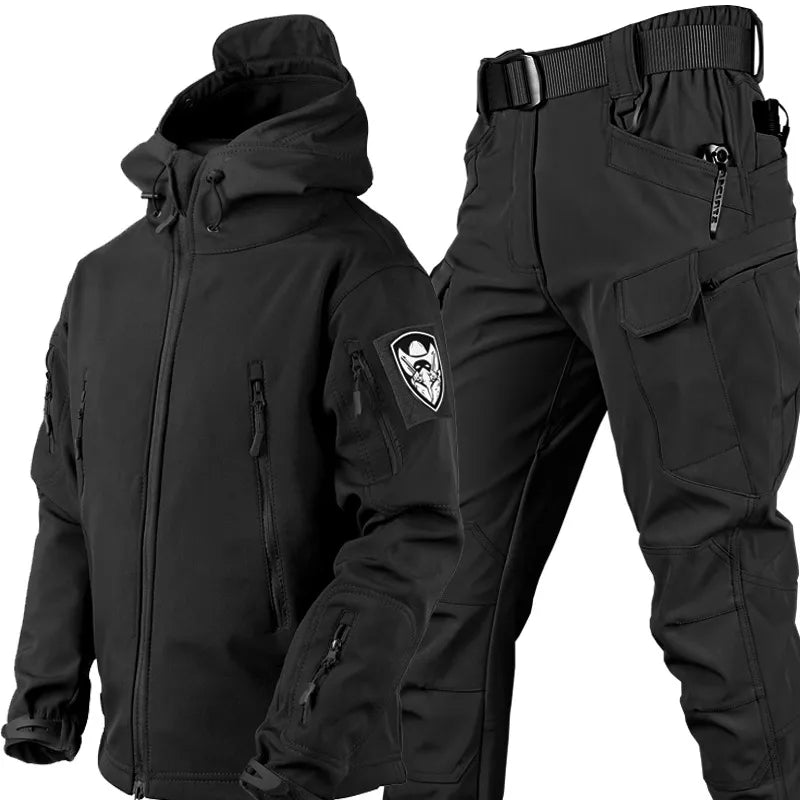 Variant image for Herren-Jacke, taktisch und Hose, wasserdicht, windfest, Funktionsmaterial-1
