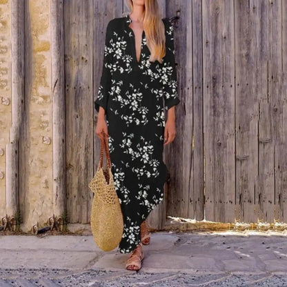 Elegantes Damenkleid aus leichter Baumwolle mit lockerer Passform – schöne und elegante Damenkleider für Sommerfeste und Hochzeiten 1