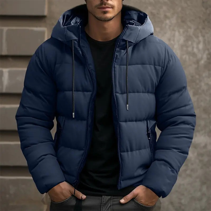 Variant image for Herren-Winterjacke, modernes Design, Polyester, erstklassig, Füllung-13