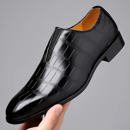 Herren-Mokassins aus echtem Leder mit elegantem Design – Bequeme Passform für formelle und legere Anlässe 6