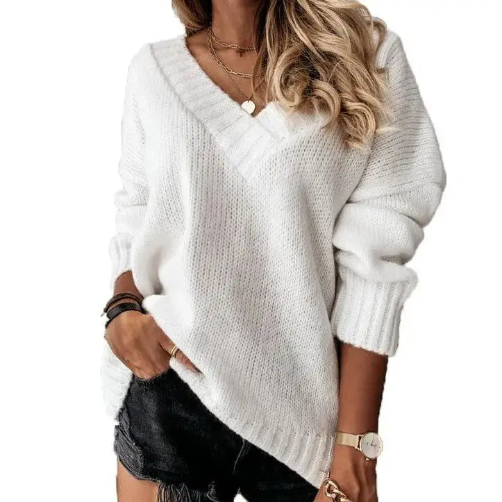 Variant image for Damen-Strickpullover, aus Strickjersey-55