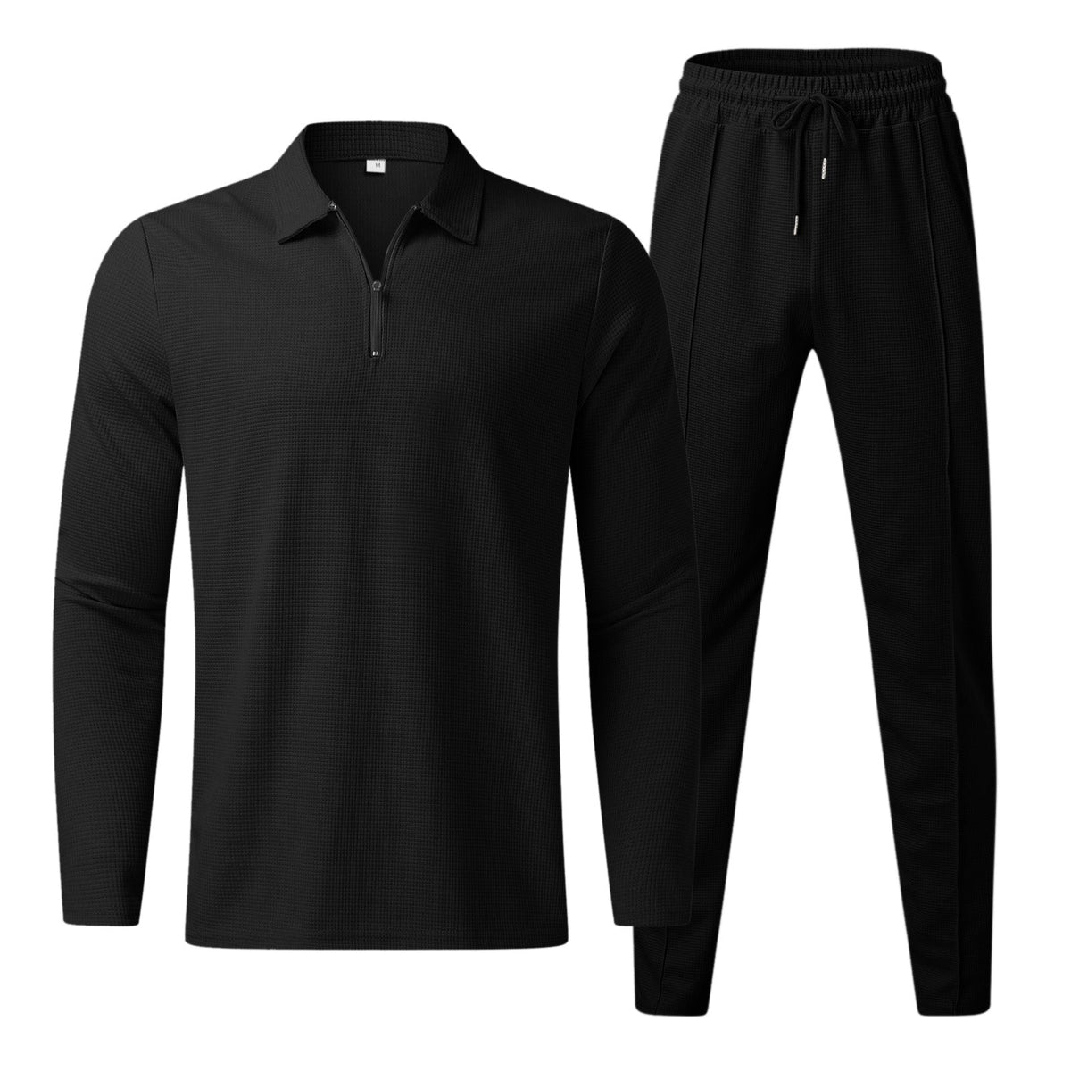 Lässiges Herren-Set, sportliche Viskose, Baumwolle-2