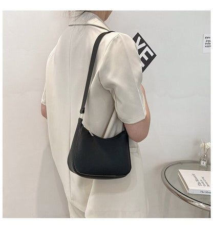 Damen-Handtasche Retro Leder Zeitloses Design-4