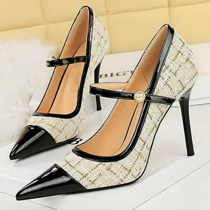 Variant image for Damen Schuhe Stiletto Elegant PU-Material Hoher Absatz-12