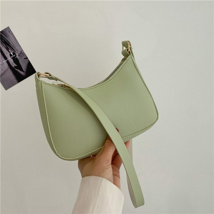 Variant image for Damen-Handtasche Retro Leder Zeitloses Design-4