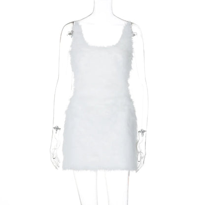 Variant image for Mädchen-Minikleid, rückenfrei, Polyester, Spandex-1