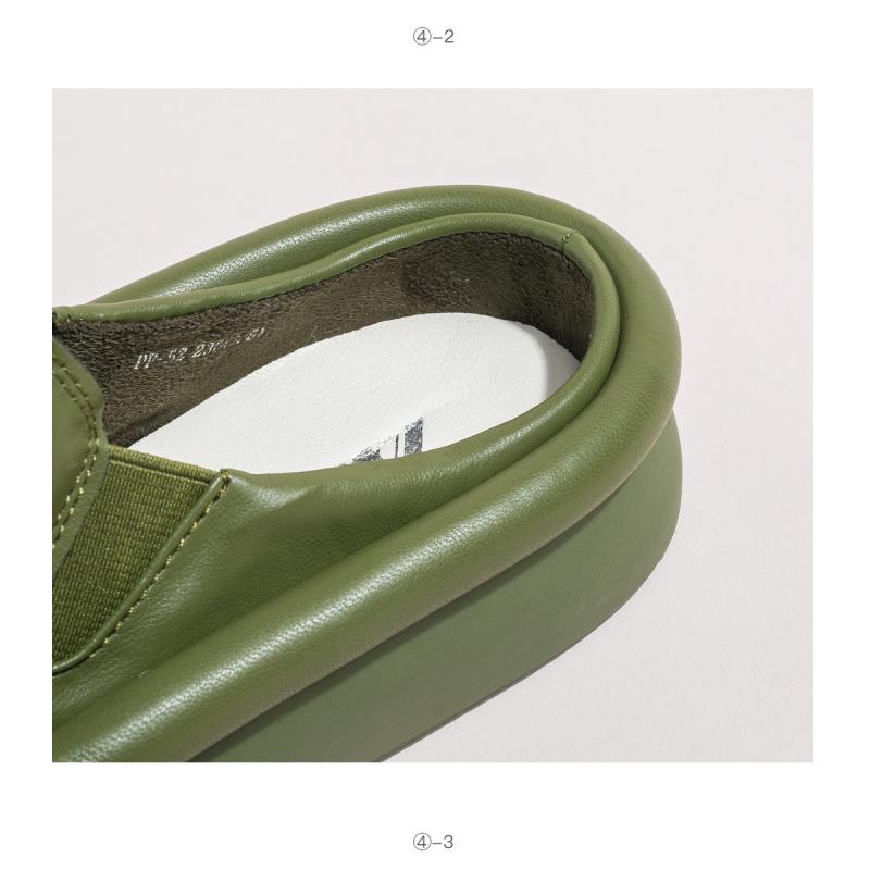 Damen-Mules, zeitloses Design, robustes Material 4