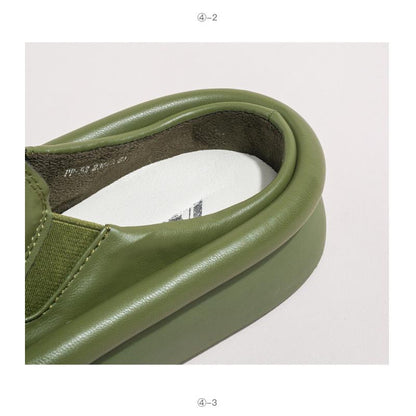 Damen-Mules, zeitloses Design, robustes Material 4