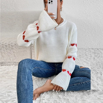 Variant image for Damen Trägerpullover Blumenmuster Weicher Stoff-4