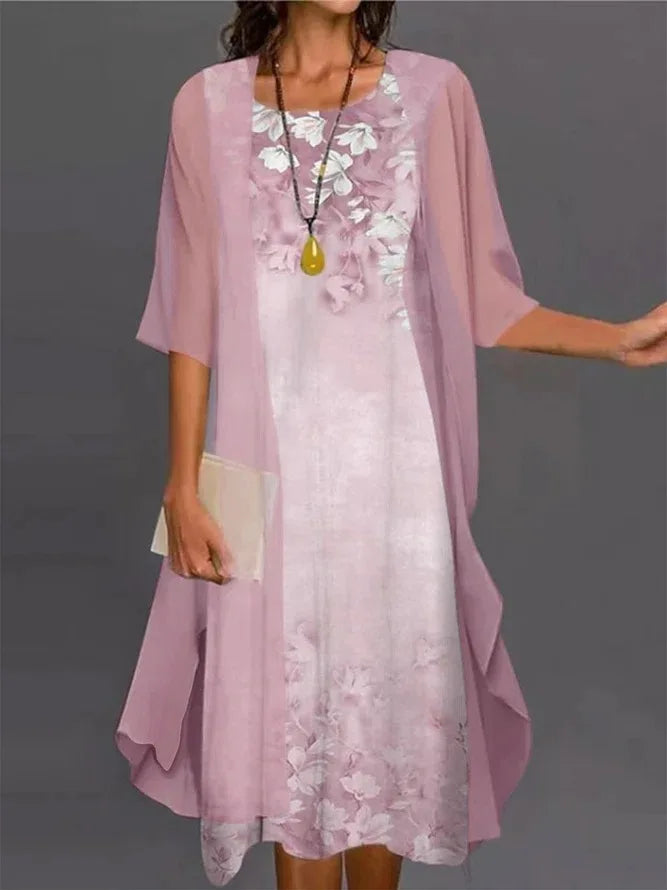 Variant image for Damen-Kleid, lässiges Polyester, elegante Silhouette-13