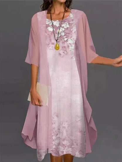 Variant image for Damen-Kleid, lässiges Polyester, elegante Silhouette-13