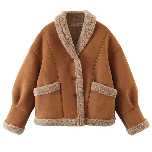 Damen-Lammwolljacke, elegant, moderner Schnitt, 100% reine Lammwolle-1