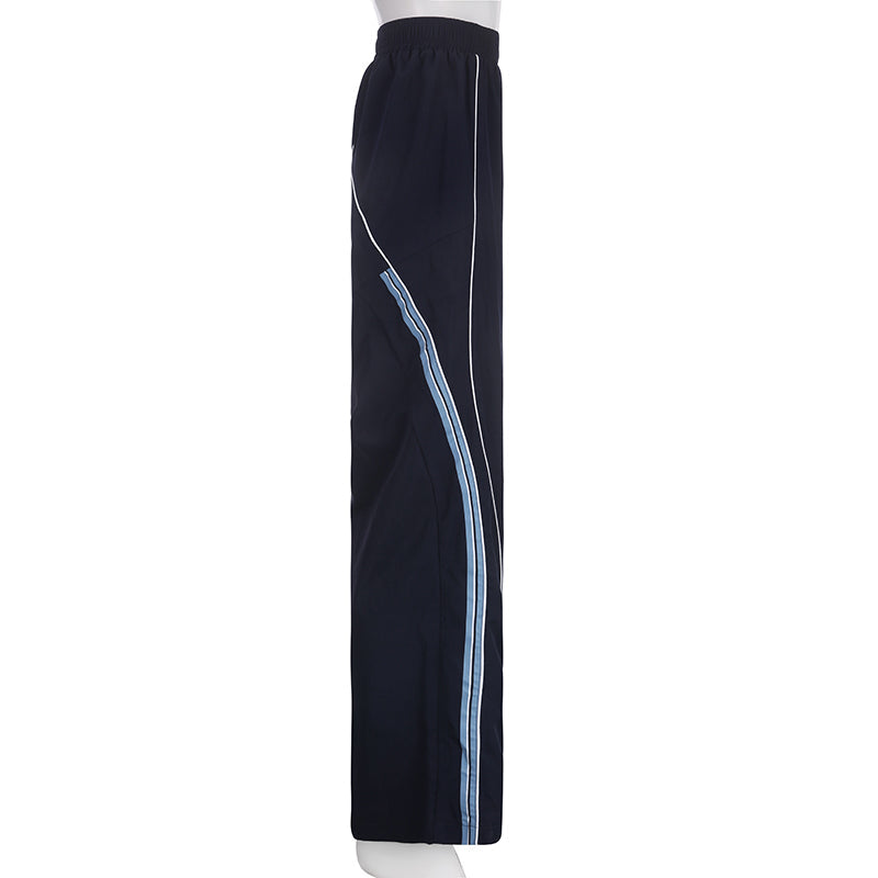 Damen-Trainingshose, sportliches atmungsaktives Material-5