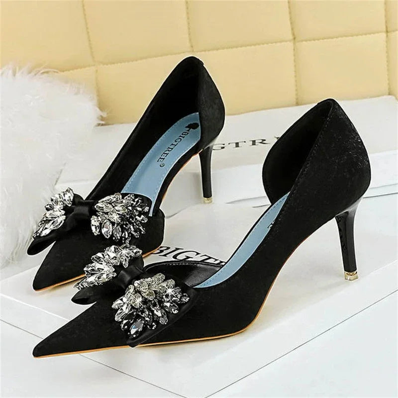 Variant image for Damen-Pumps, spitzes Design, PU-Material, elegante und bequeme Schuhe-1