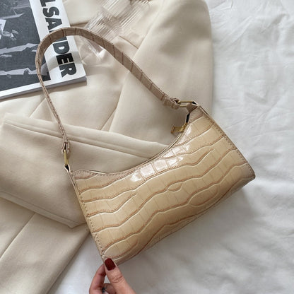 Variant image for Damen-Shoppingtasche, monochrom, Synthetikmaterial, mit Kettendetails-7
